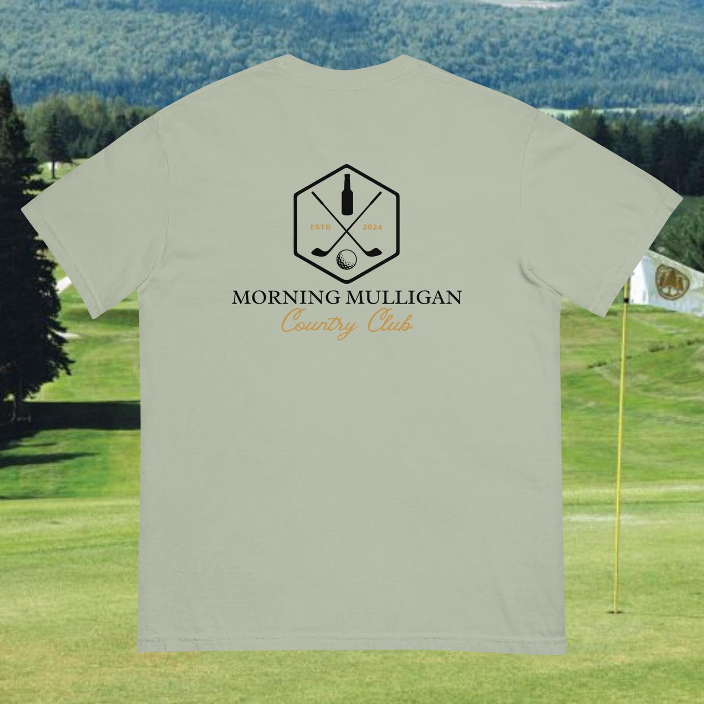 Morning Mulligan Country Club heavyweight t-shirt - Club Collection