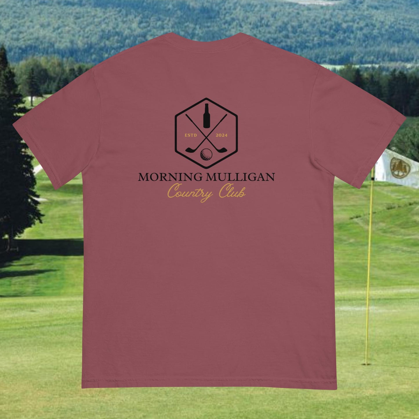 Morning Mulligan Country Club heavyweight t-shirt - Club Collection