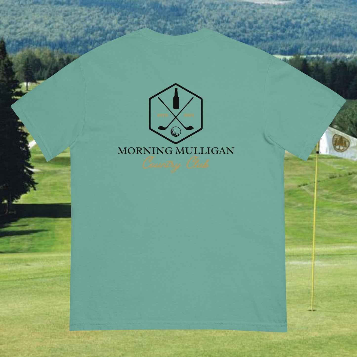 Morning Mulligan Country Club heavyweight t-shirt - Club Collection